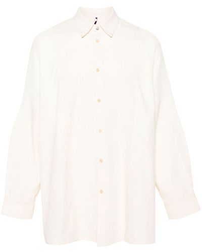 OAMC Arrow Paneled Shirt - White