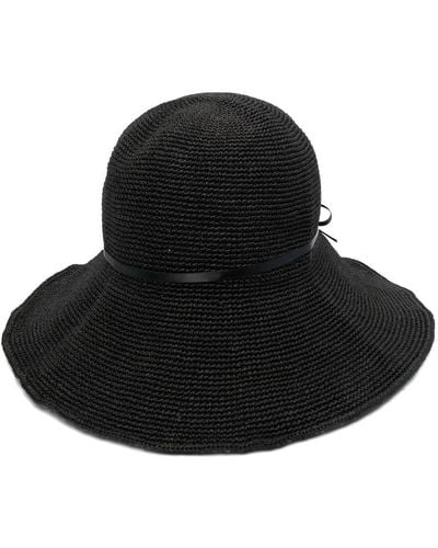 Totême Interwoven-design Sun Hat - Black