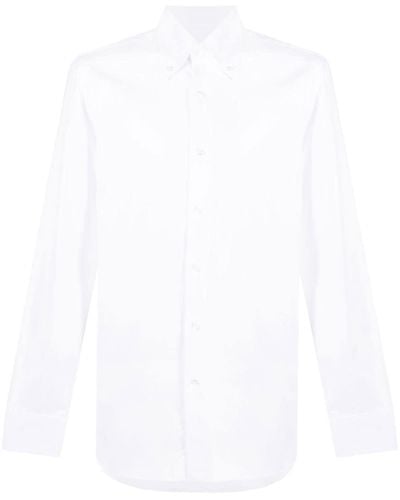 Barba Napoli Button-up Overhemd - Wit