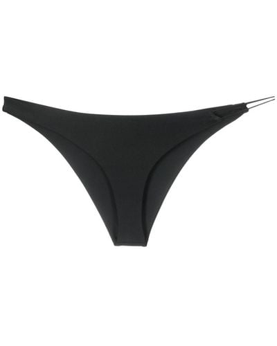 JADE Swim Cut-out Bikini Bottoms - Black