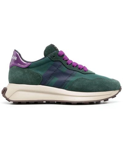 Hogan H641 Lace-up Sneakers - Green