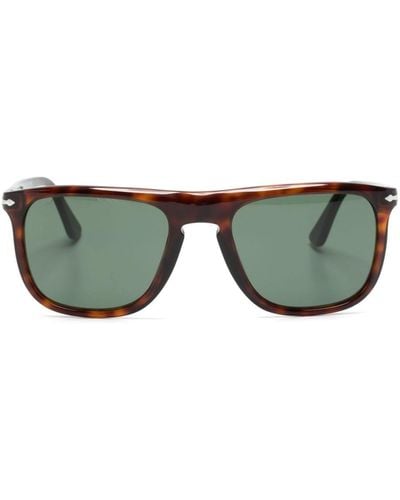 Persol Tortoiseshell Pilot-frame Sunglasses - Green