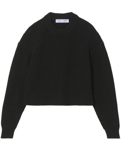Proenza Schouler Mock-neck Sweater - Black