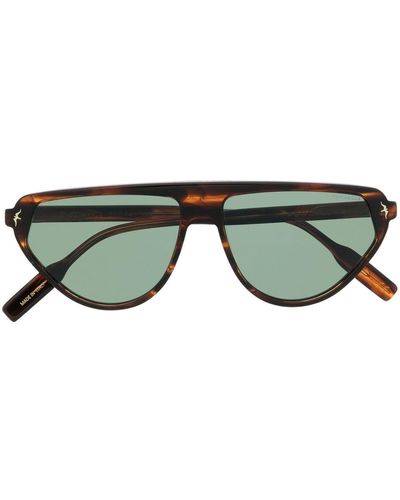 Peninsula Venice Oversized Sunglasses - Green