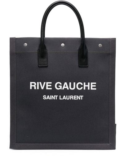 Saint Laurent Rive Gauche Tote Bag - Black