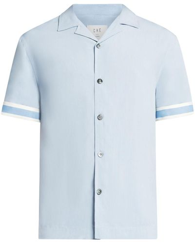CHE Valbonne Striped Shirt - Blue