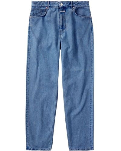 Closed Springdale Mid Waist Straight Jeans - Blauw