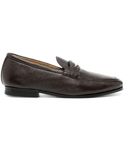 Bally Pesek Leather Loafers - Brown
