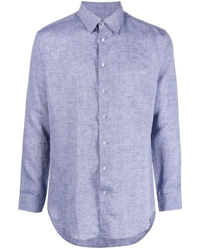 Etro Button-down Overhemd - Blauw