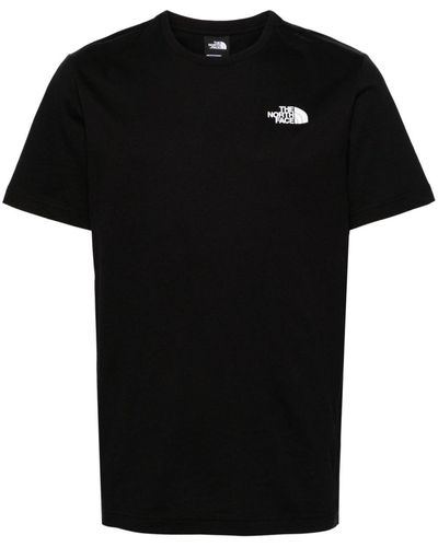 The North Face Redbox-print Cotton T-shirt - Black