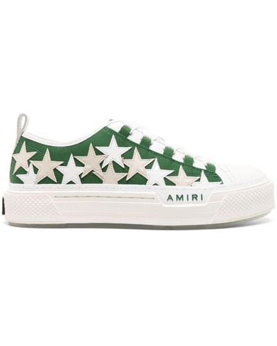 Amiri Stars Court Sneakers - Green