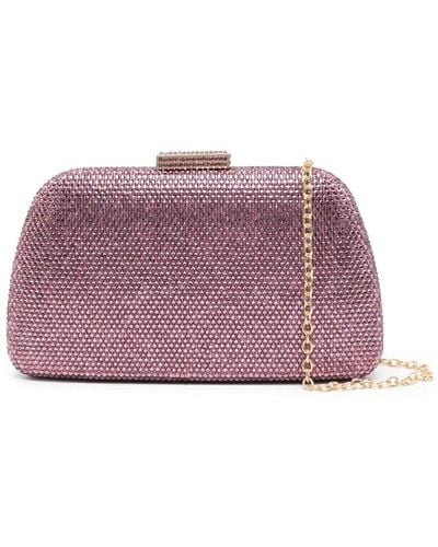 Serpui Josephine Crystal-embellished Mini Bag - Purple