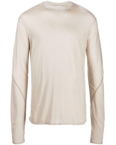 Post Archive Faction PAF Long-sleeve Lyocell Top - Natural