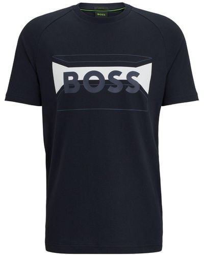 BOSS グラフィック Tシャツ - ブラック
