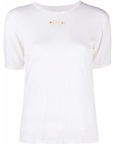 Maison Margiela メゾン・マルジェラ パッチ Tシャツ - ホワイト