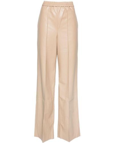 Wolford Seam-detail Straight Trousers - Natural
