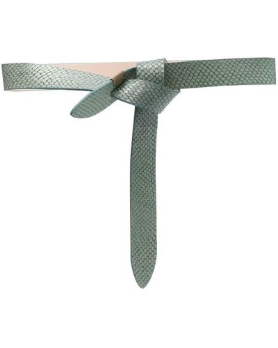Isabel Marant Lecce Knotted Belt - Green