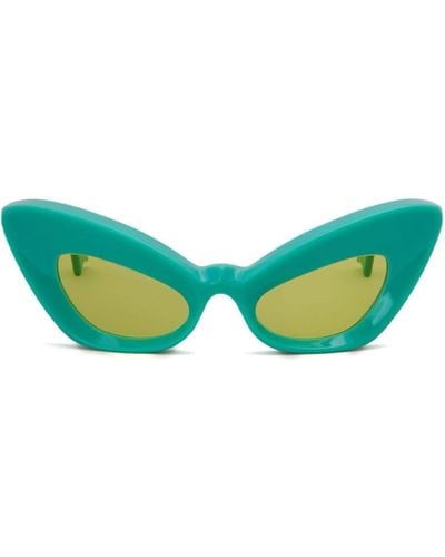 Marni Gafas de sol con montura cat eye - Verde