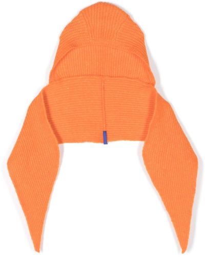 Paloma Wool Coucou Schal mit Kapuze - Orange