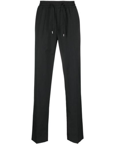 Sandro Elasticated-waist Tailored Trousers - Black