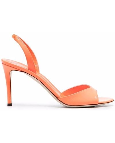 Giuseppe Zanotti Lilibeth 90mm Slingback Sandals - Orange