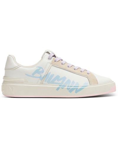 Balmain B Court Sneakers - Wit