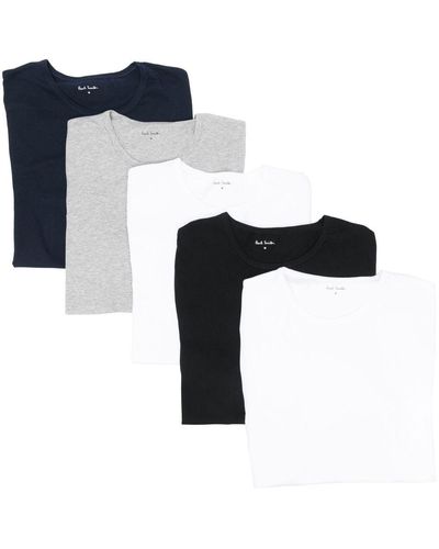 Paul Smith T-Shirt-Set mit Logo-Stickerei - Schwarz