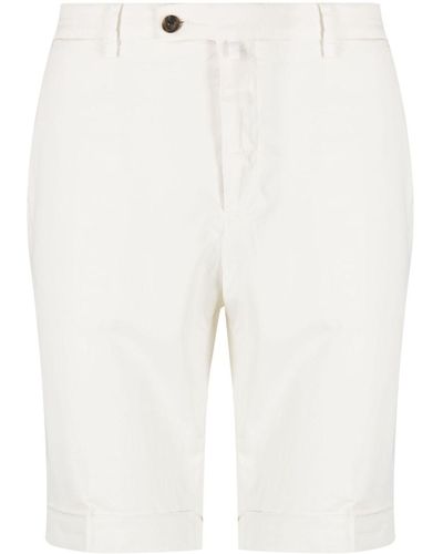 Corneliani Bermudas lisas - Blanco