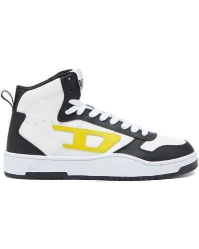 DIESEL S-ukiyo V2 Logo-patch Sneakers - White
