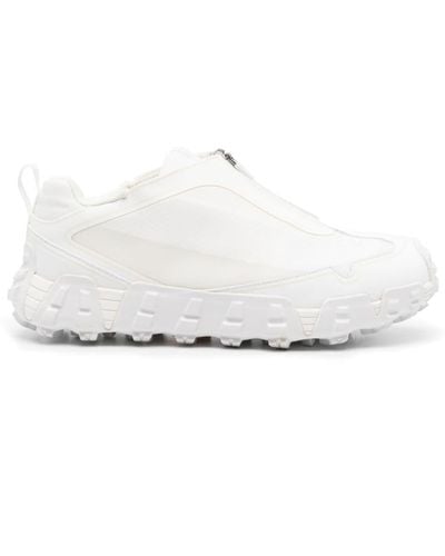 Norse Projects Runner Zip-up Trainers - White