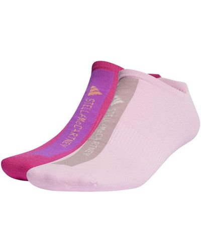 adidas By Stella McCartney 2er-Pack Socken mit Logo-Print - Pink