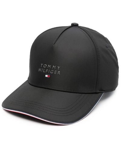 Tommy Hilfiger ロゴ キャップ - ブラック