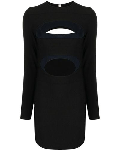 Dion Lee Double Hosiery Mini Dress - Black