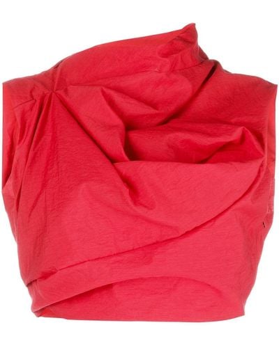 Acne Studios Cropped Top - Rood
