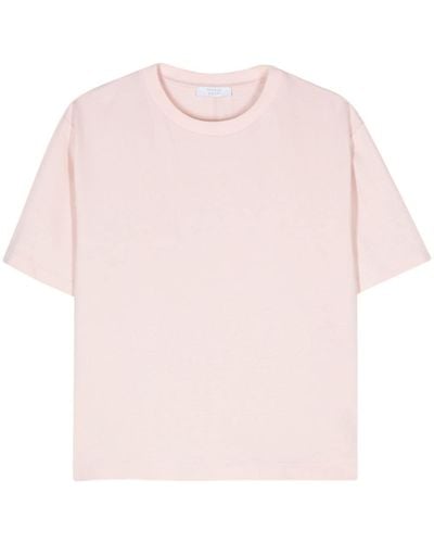 Peserico T-Shirt aus Baumwolljersey - Pink