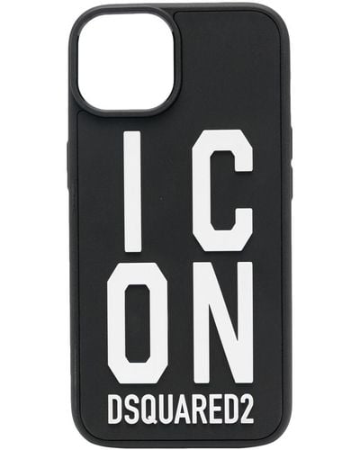 DSquared² Icon Logo-print Iphone 14 Case - Black