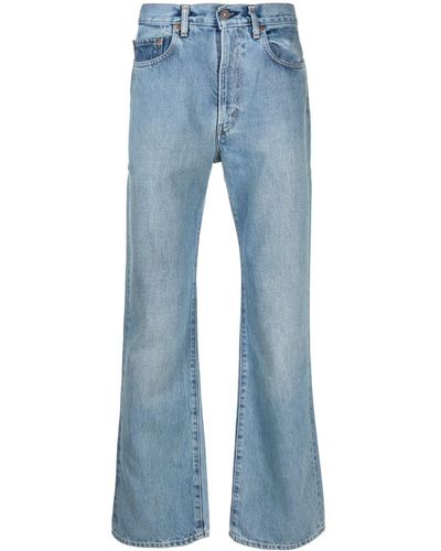 Levi's Halbhohe 517 Wide-Leg-Jeans - Blau