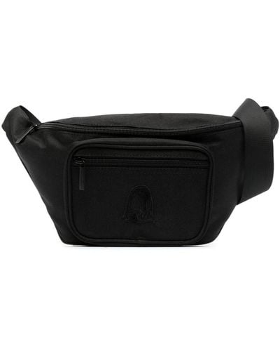 Styland X Notrainproof Patch-detail Belt Bag - Black