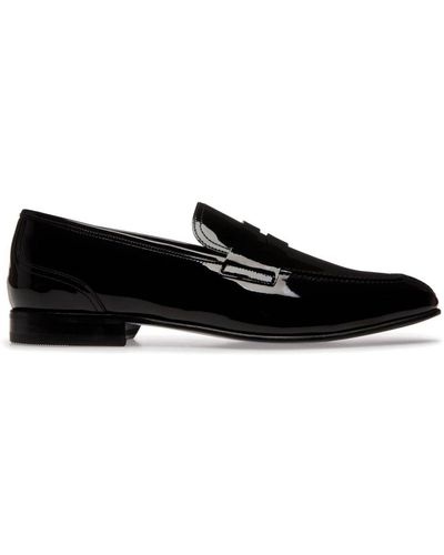 Bally Suisse Patent-leather Loafers - Black