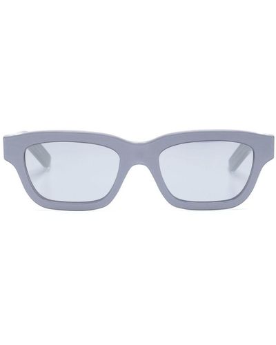 Retrosuperfuture X Aspesi Milano lunettes de soleil à monture géométrique - Bleu