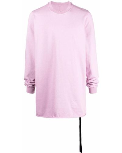Rick Owens Cut Out Detail Sweatshirt - Pink