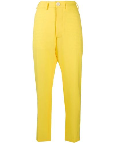 Vivienne Westwood Pantalones tapered - Amarillo