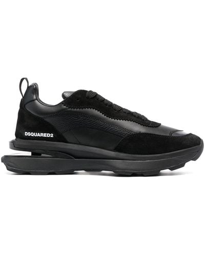 DSquared² Lace-up Sneakers - Black
