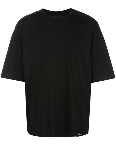 3.1 Phillip Lim Camiseta oversize estilo boxy - Negro