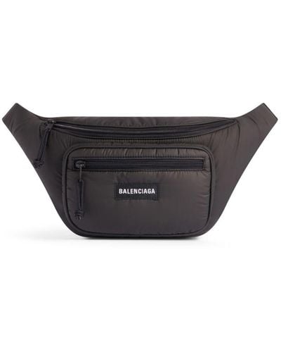 Balenciaga Explorer Padded Belt Bag - Grey