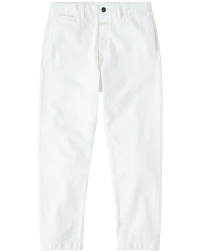 Closed Tacoma Mid-rise Tapered Trousers - White