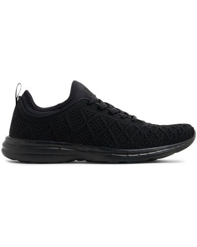 Athletic Propulsion Labs Lightweight Lace-up Sneakers - Black