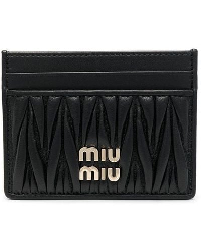 Miu Miu カードケース - ブラック