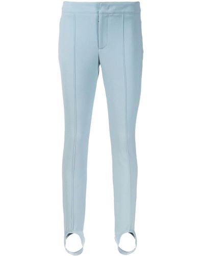 3 MONCLER GRENOBLE Pantalones slim estilo fuseau - Azul