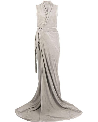 Rick Owens Langes Kleid - Weiß